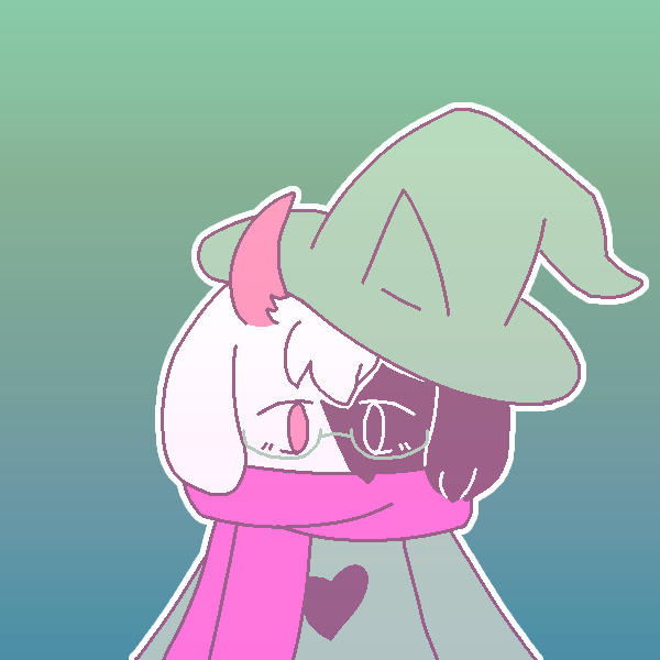 an image of ralsei from deltarune